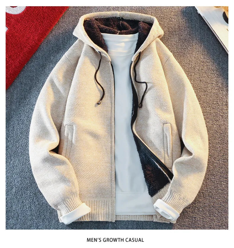 StreetLine Hooded Knit Coat