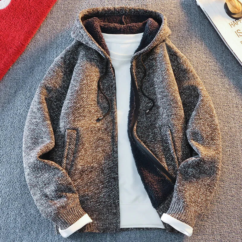 StreetLine Hooded Knit Coat
