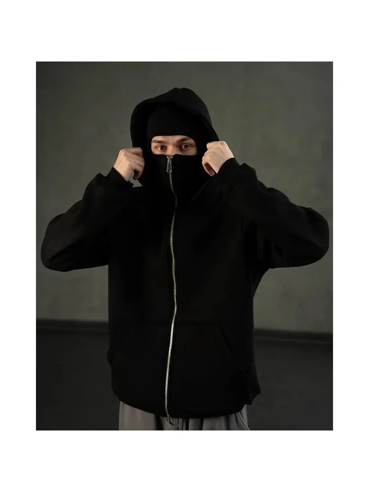 Balaclava Zip Hoodie