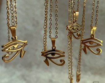 ItsYara Egyptian Eye Of Horus Necklace