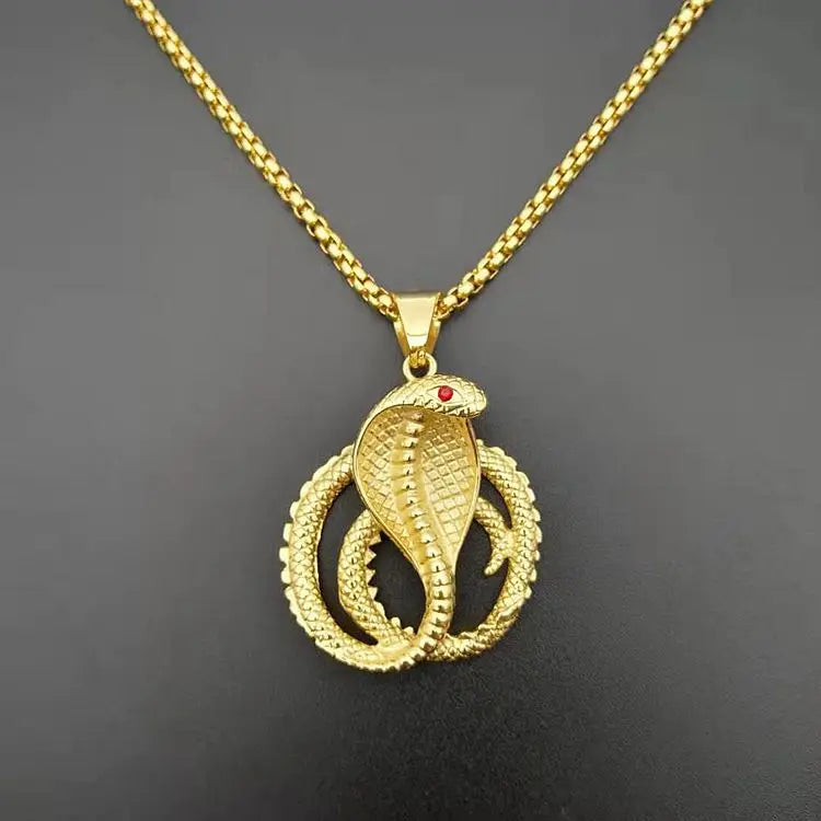 ItsYara Pharaonic Cobra necklace