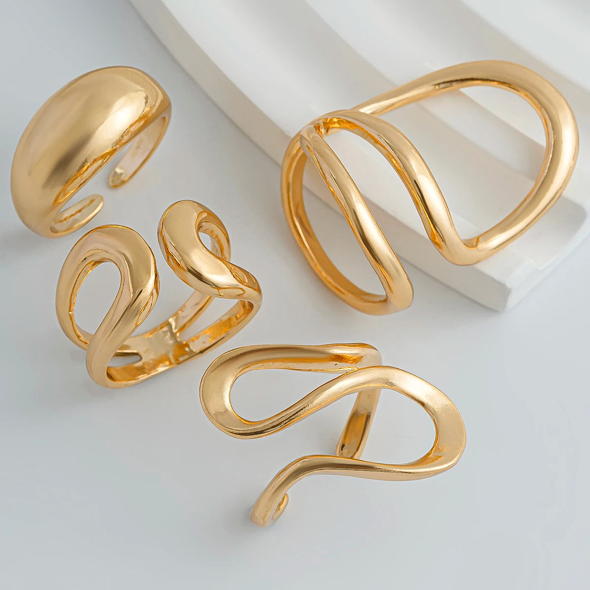 ItsYara 4Pcs Open Rings