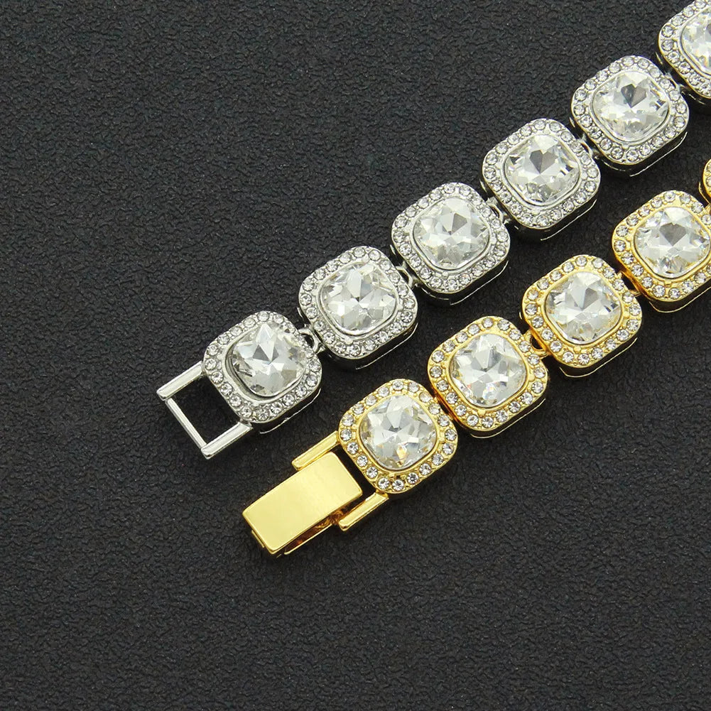 ItsYara Square Tennis Bracelet