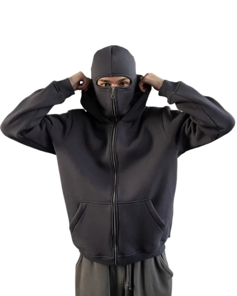 Balaclava Zip Hoodie