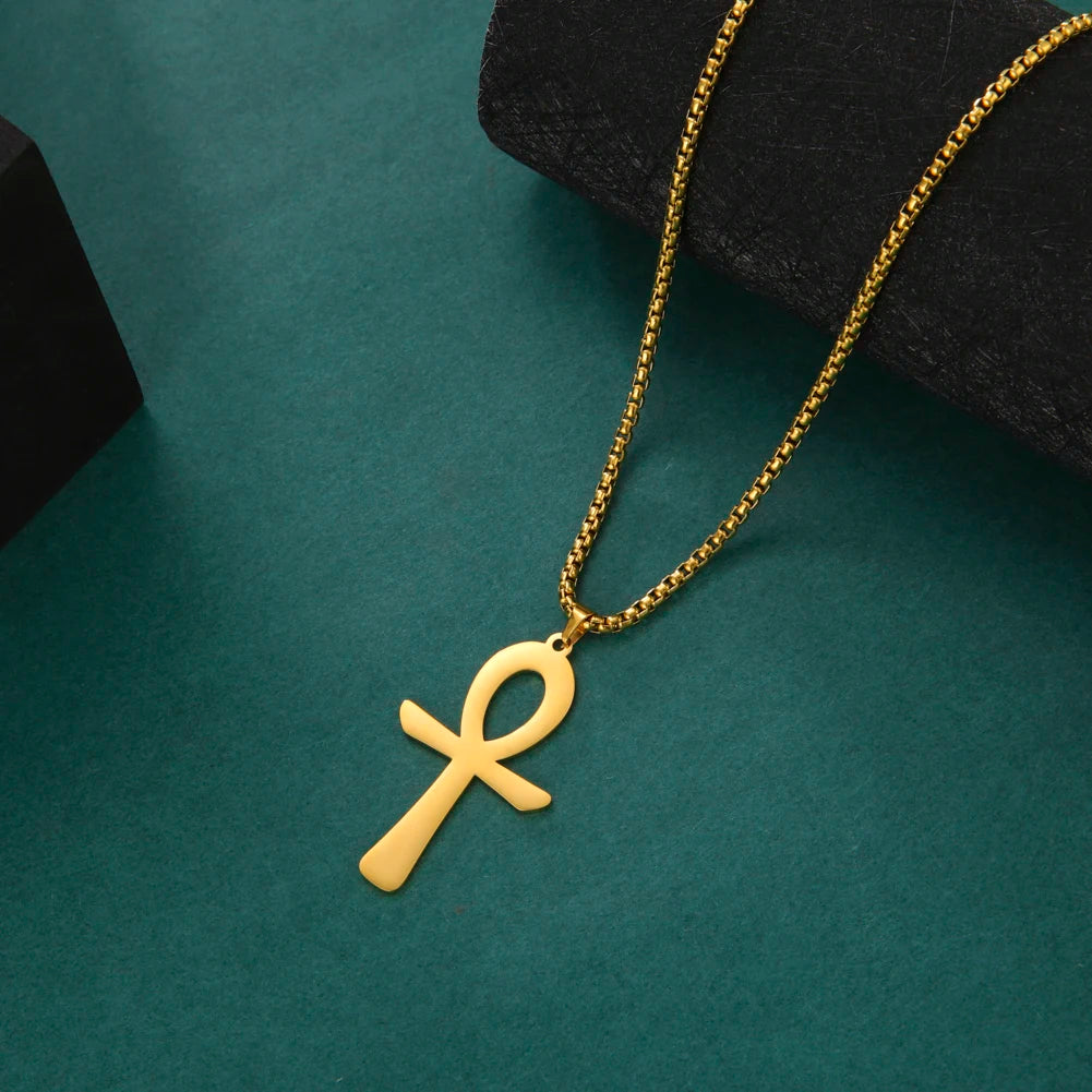 ItsYara Egyptian ANKH - Key of Life - Symbol Necklace