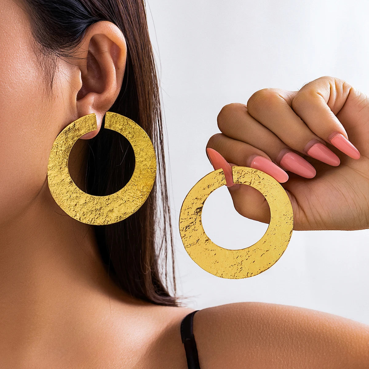 ItsYara Pharaonic Circular Earrings