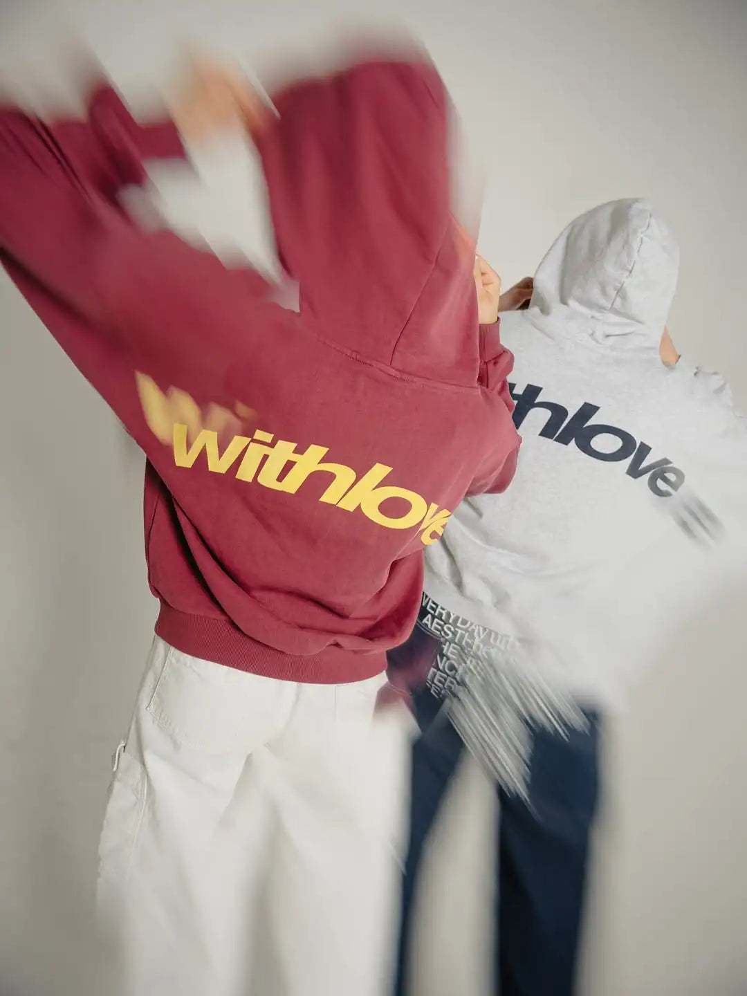 With Love street hoodie