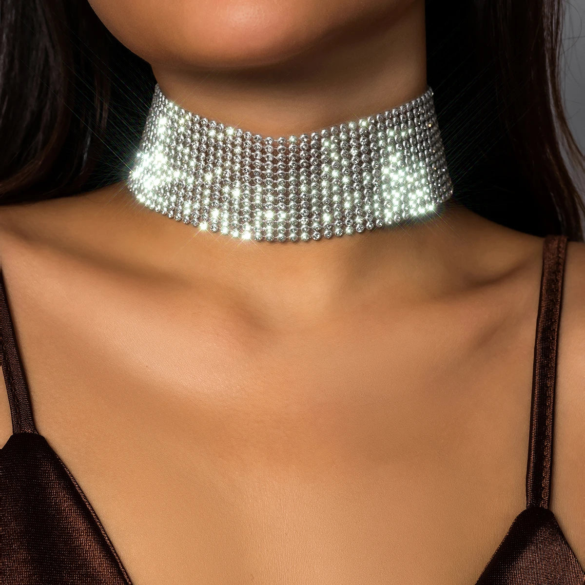 ItsYara Rhinestone Choker