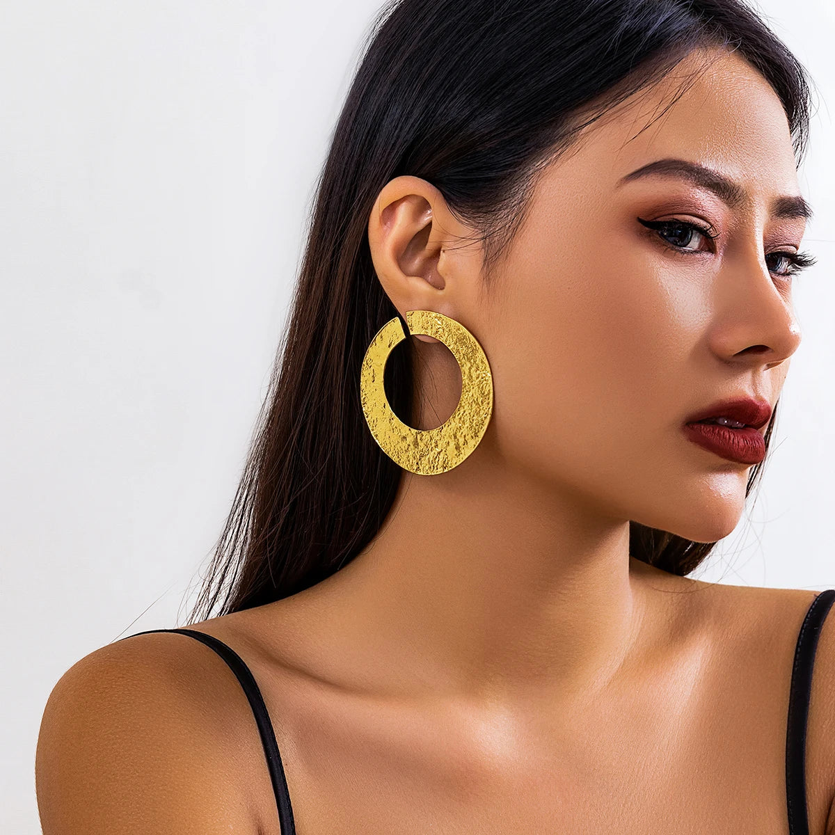 ItsYara Pharaonic Circular Earrings