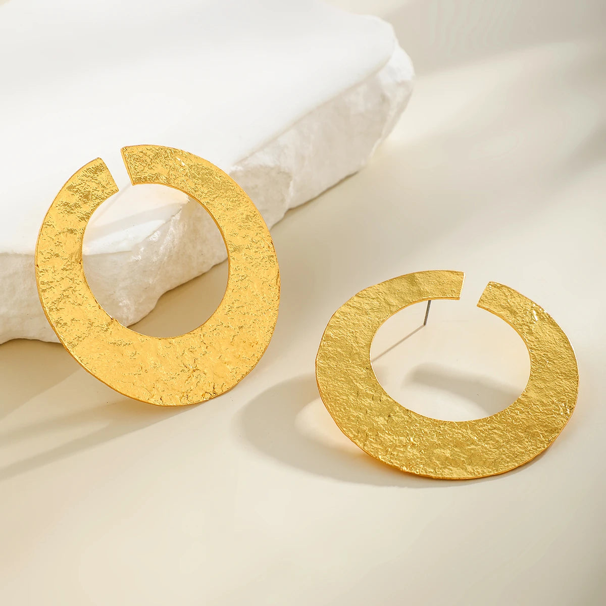 ItsYara Pharaonic Circular Earrings