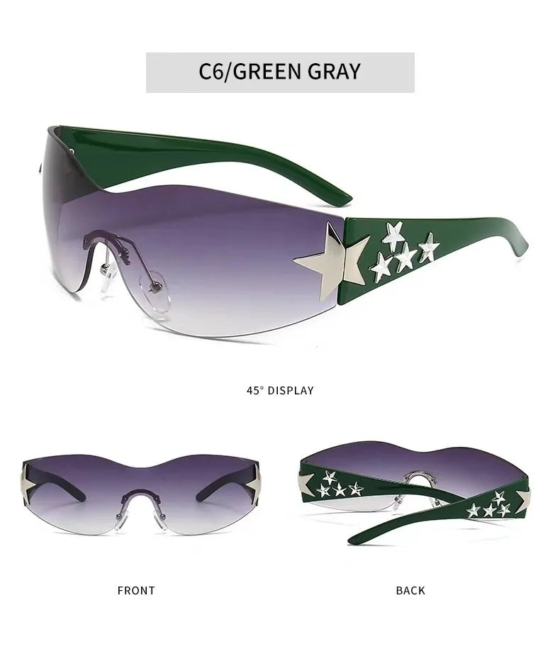 Rimless Y2K Sunglass