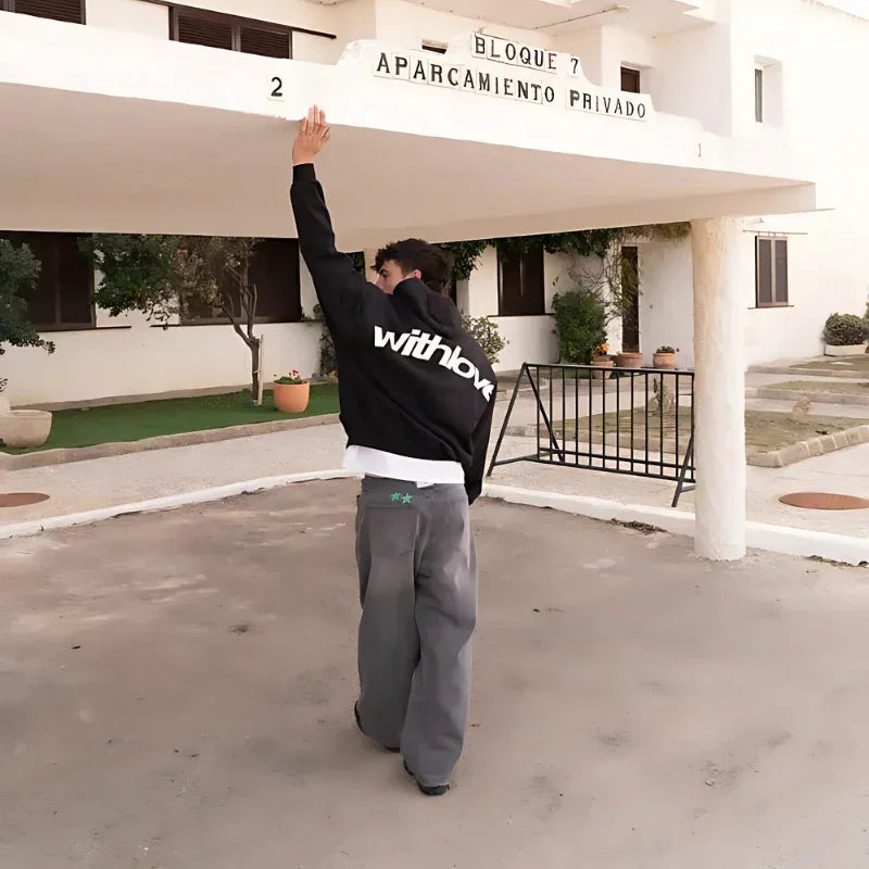 With Love street hoodie