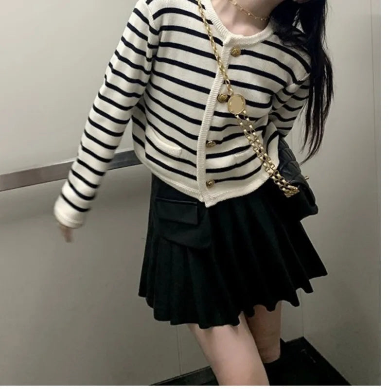 ChicStripe  Cardigan