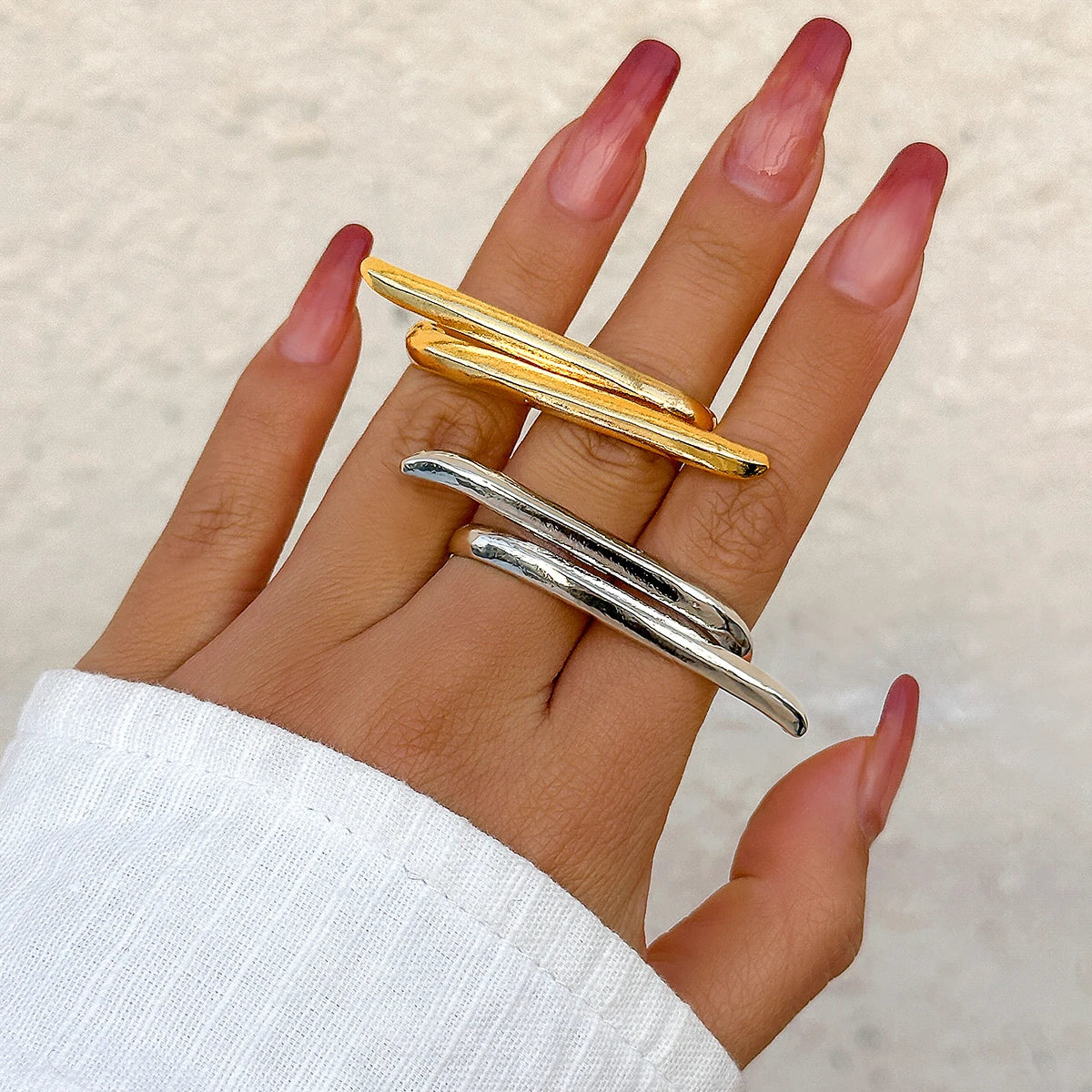 ItsYara Pharaonic Geometric Ring