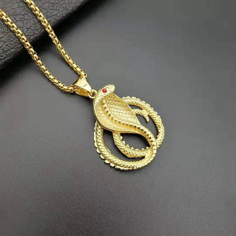 ItsYara Pharaonic Cobra necklace