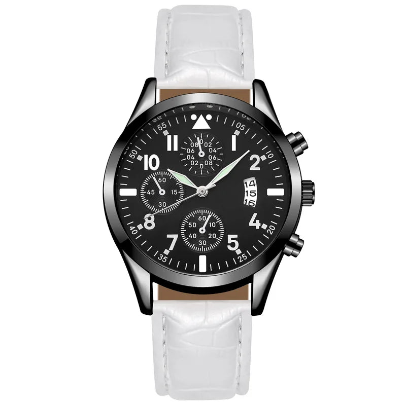 ItsYara Business Leather Watch