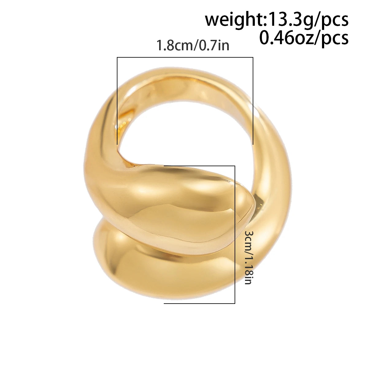 ItsYara Pharaonic Chubby Ring