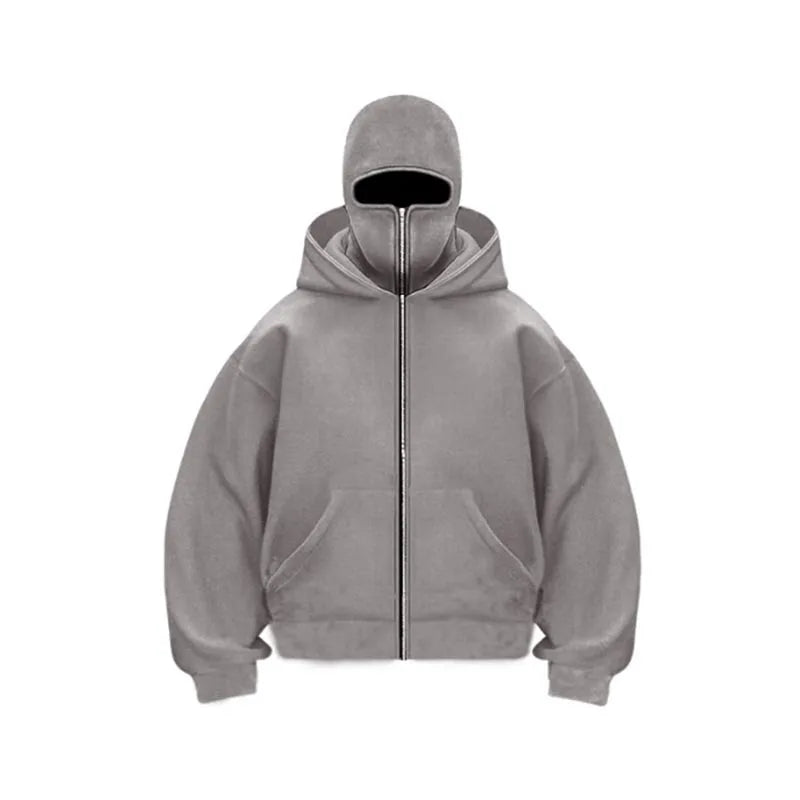 Balaclava Zip Hoodie