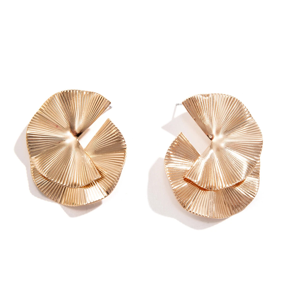 ItsYara Pharaonic Fan Stud Earrings