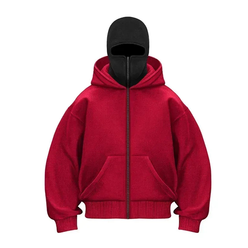 Balaclava Zip Hoodie