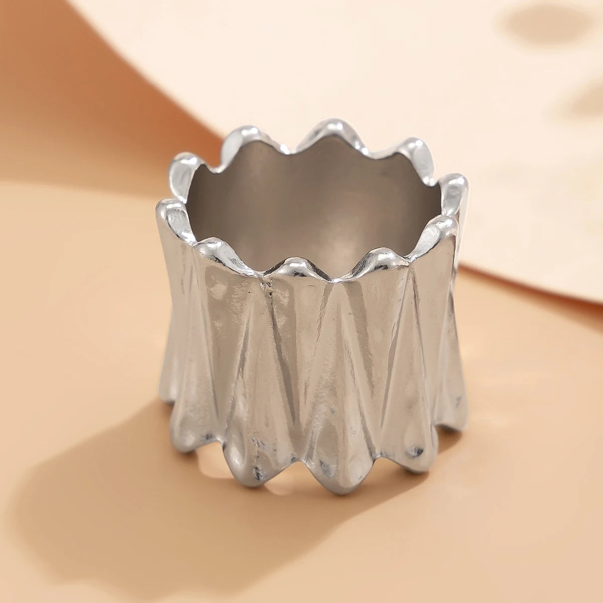 ItsYara Pharaonic Pleated Ring