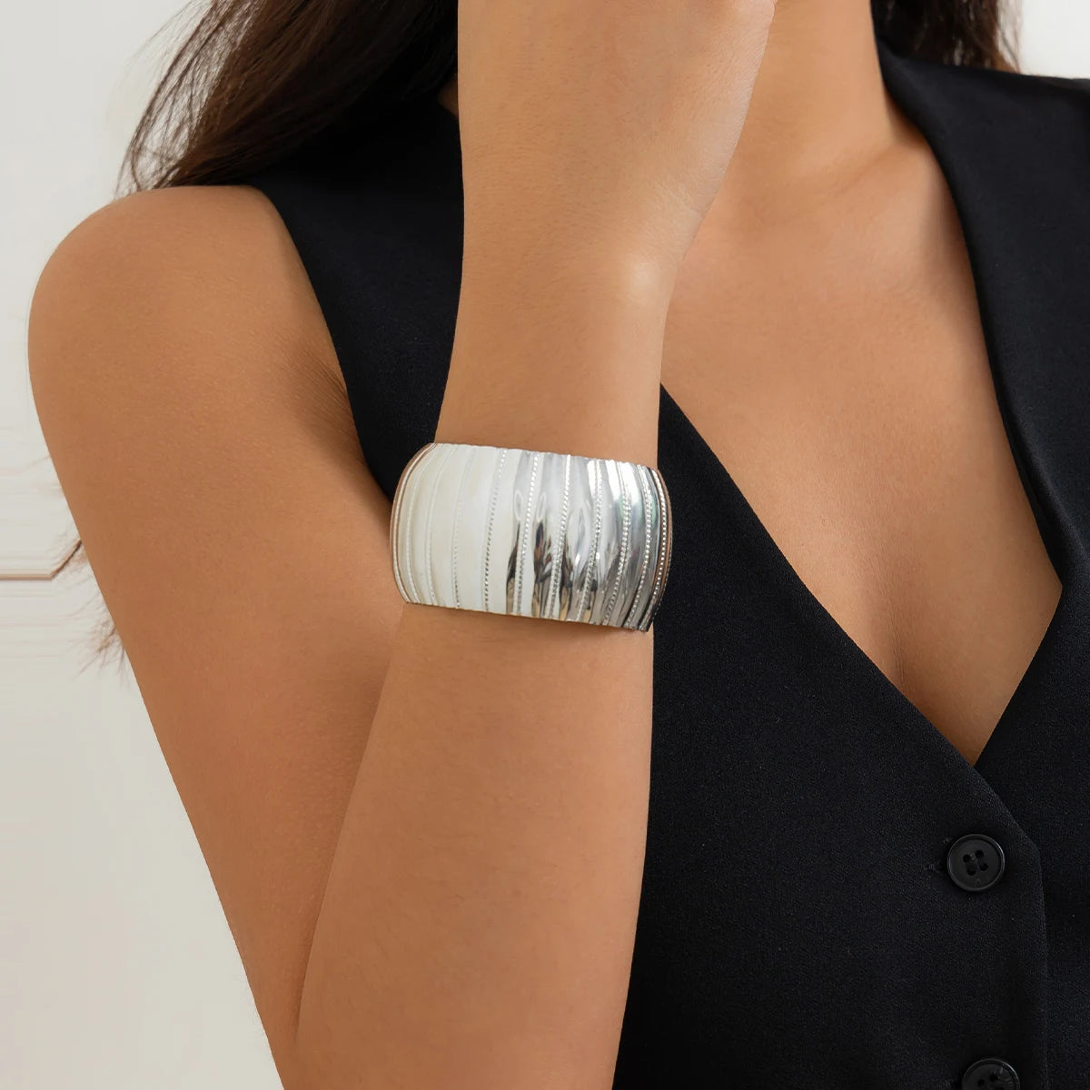 ItsYara Pharaonic Open Cuff Bracelet