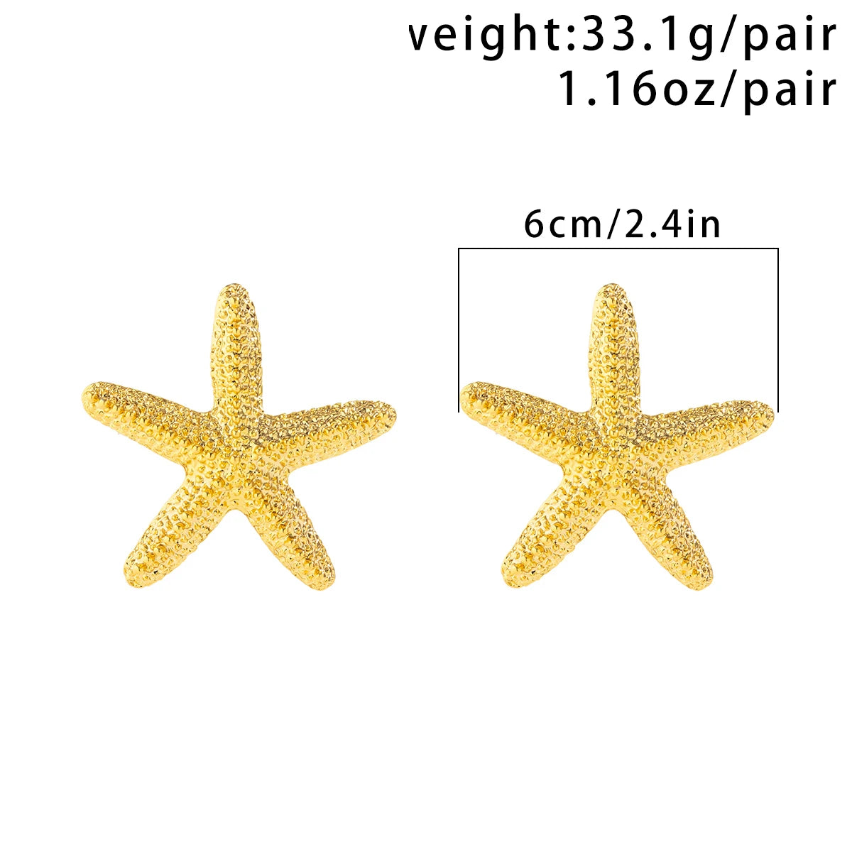 ItsYara Starfish Earrings