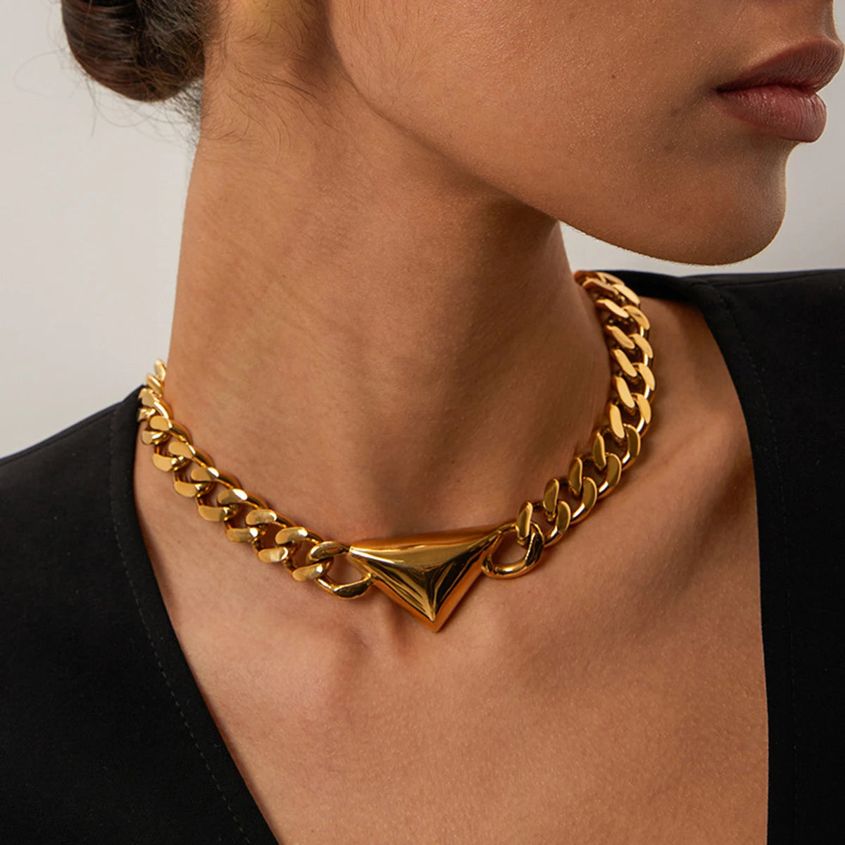 ItsYara Pharaonic Inverted pyramid Choker