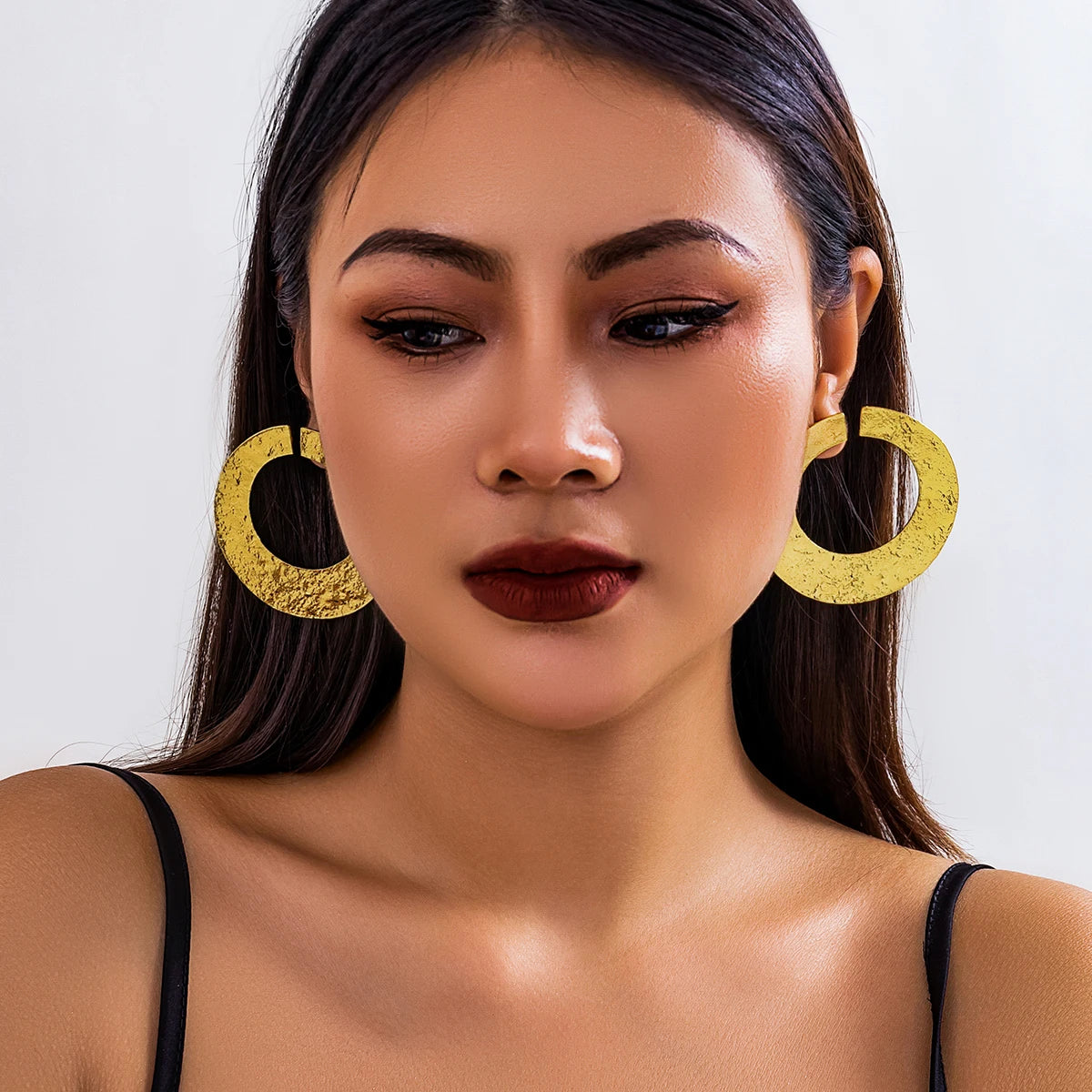 ItsYara Pharaonic Circular Earrings