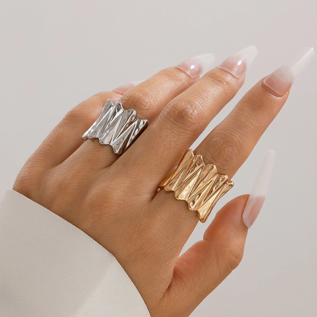 ItsYara Pharaonic Pleated Ring