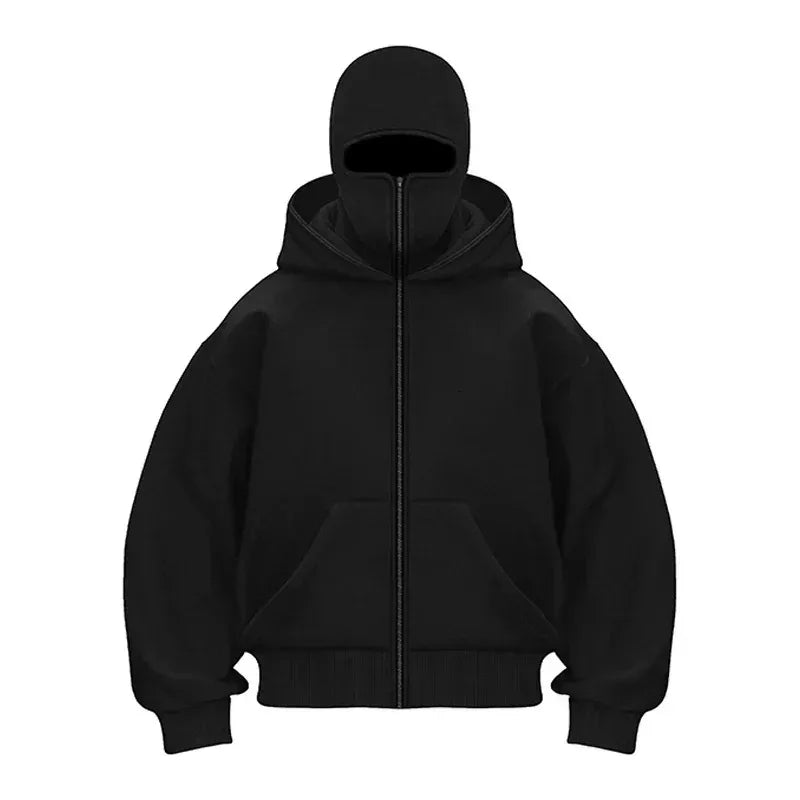 Balaclava Zip Hoodie