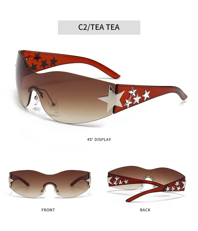Rimless Y2K Sunglass