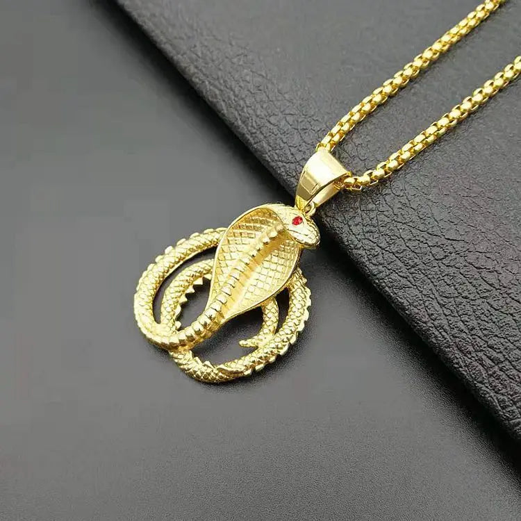 ItsYara Pharaonic Cobra necklace