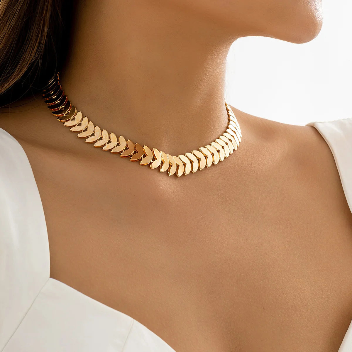 ItsYara Pharaonic Zigzag Choker