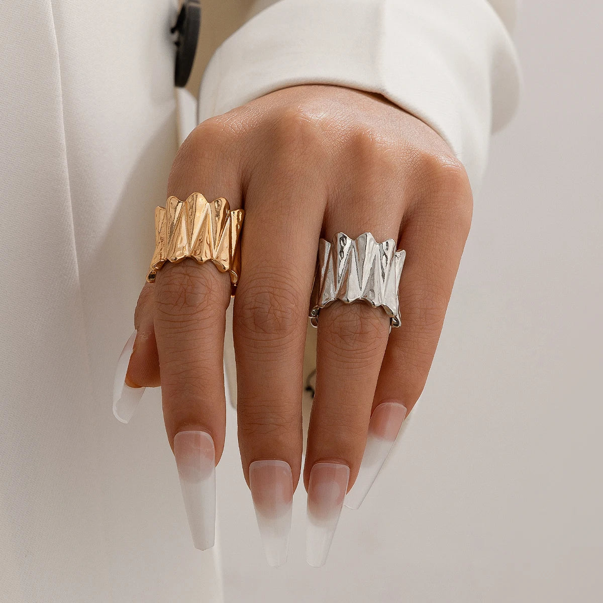 ItsYara Pharaonic Pleated Ring